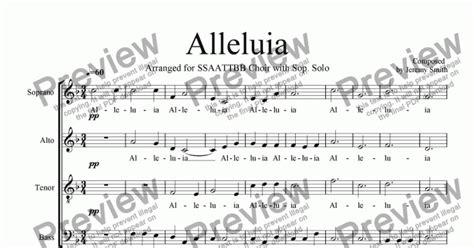 Alleluia Download Sheet Music Pdf File