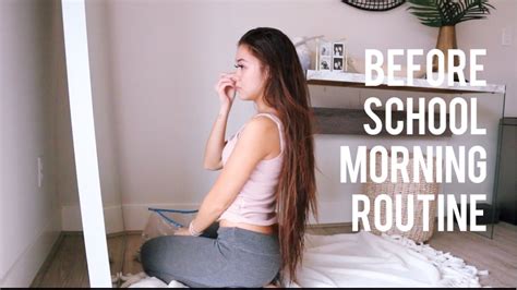 Before School Morning Routine Viviannnv Youtube