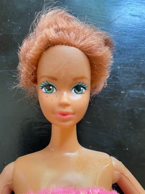 Barbie By Mattel Strawberry Blonde With Blue Eyes Twist And Turn Etsy