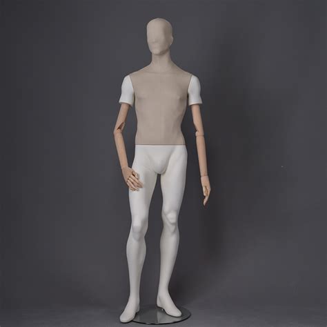 Customized Wholesale Male Mannequins For Sale Fabric Wrapped Male And