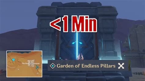 How To Unlock Garden Of Endless Pillars Domain Genshin Impact Desert