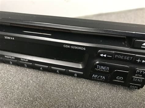 Sony Cdx Rds Xplod Car Radio Stereo Face Front Panel Complete