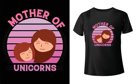 Happy Mother S Day T Shirt Design Mom Vector Vector Art Mom T Shirt Design 7651463 Vector Art