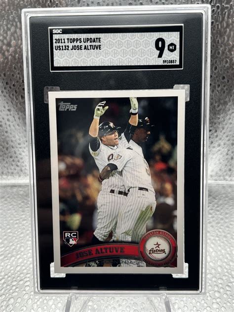 Jose Altuve Topps Update Us Base Sgc Price Guide Sports