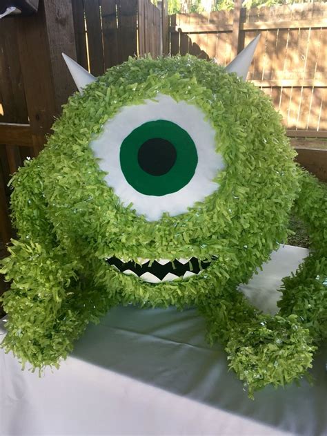 Mike Wazowski Pi Ata Monster Birthday Parties Monster Inc Party