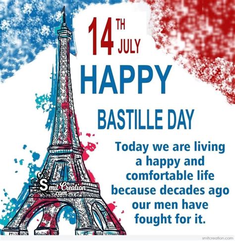 Wishing A Very Happy Bastille Day