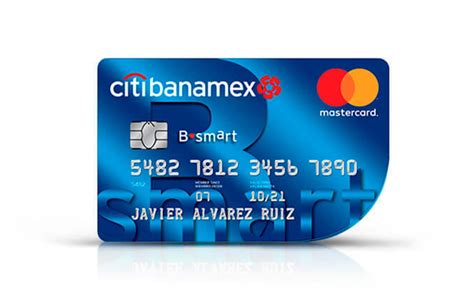 Tarjeta de crédito Bsmart First de Citibanamex Nuestro Financiero