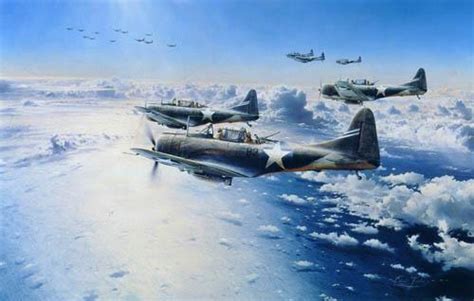 Battle Of Midway Painting