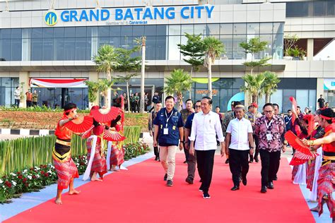 Sekretariat Kabinet Republik Indonesia Presiden Resmikan Kawasan