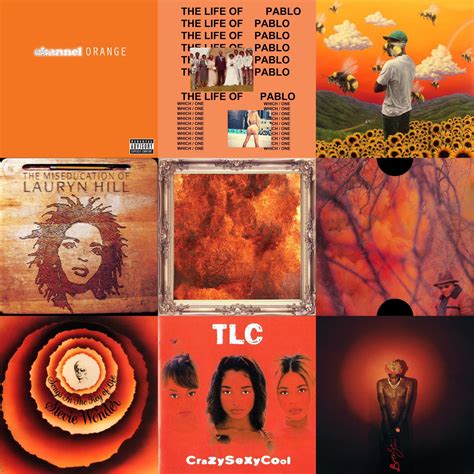 You Can Only Keep 3 Of These Orange Albums Which Ones Yall Picking