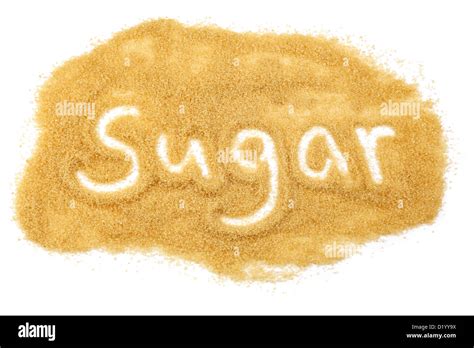 The Word Sugar In Sugar Stock Photo Alamy