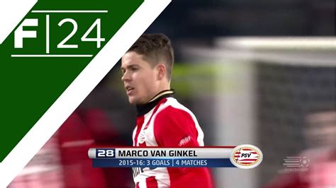 Marco Van Ginkel On Target For Psv Youtube