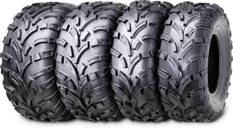 Amazon WANDA Set Of 4 ATV Tires 25x10 12 25x11 12 For 10 13