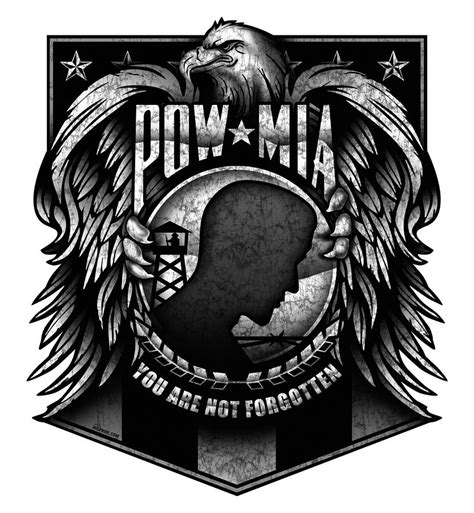 Pow Mia Digital Art by Jeff Hobrath | Pixels