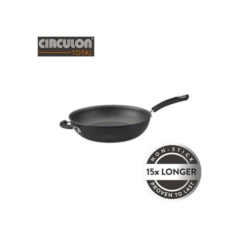 Circulon Total Hard Anodised Induction Non Stick 30cm Wok Stir Fry Pan