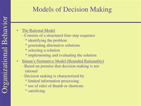 Ppt Managing Effective Decision Making Processes Chapter 17