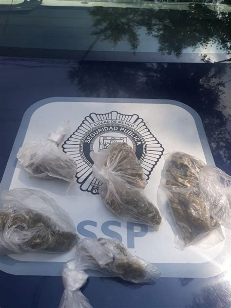 SSC detiene a una persona por posesión de presunta Marihuana en la