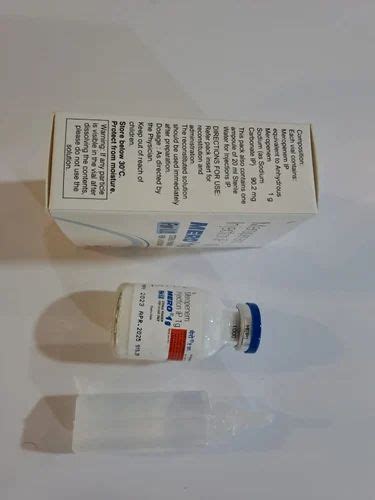 Meropenem Injection Ip G At Best Price In Mumbai By Fourway Pharma