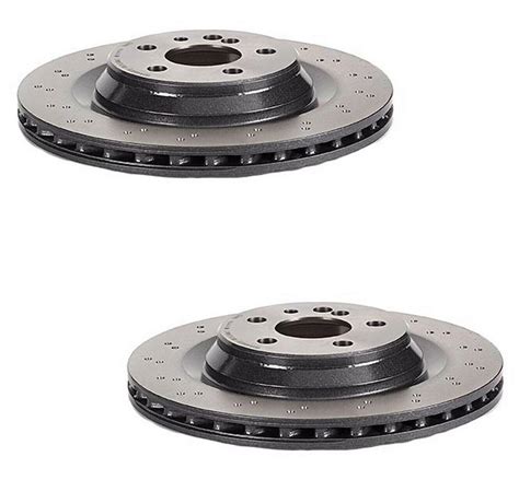 Mercedes Brakes Kit Pads Rotors Front And Rear Mm Mm