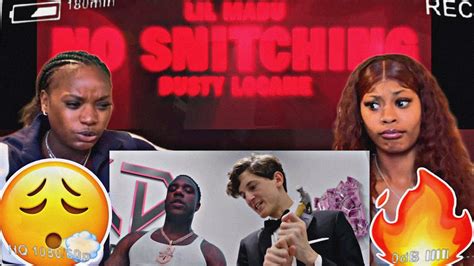 Part2👀lil Mabu X Dusty Locane “no Snitching” Music Video Reaction Youtube