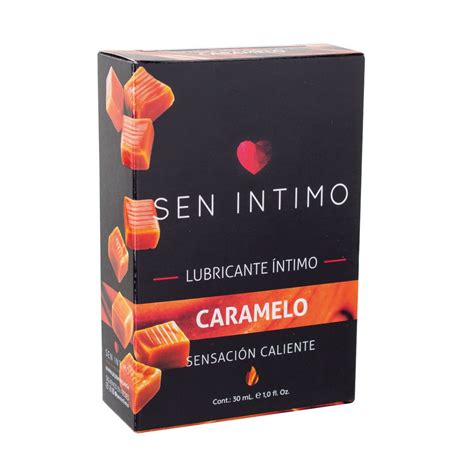 Lubricante Íntimo Caliente Sabor Caramelo Sex Shop Sensótika