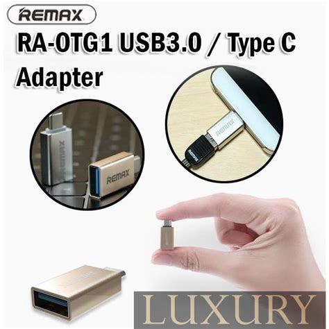 Remax Ra Otg Type C To Usb Type A Female Otg Adapter Converter