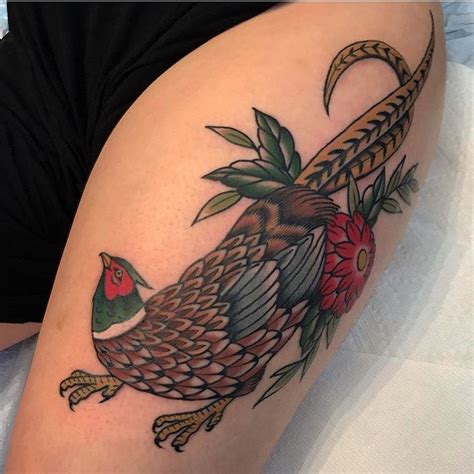 Pheasant By Alenachun Icon Tattoo Portland Or Icon Tattoo Tattoos