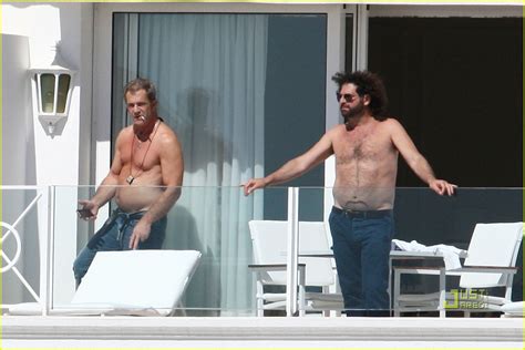 Mel Gibson Shirtless In Cannes Photo Mel Gibson Shirtless