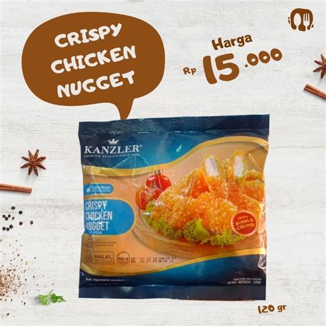 Jual KANZLER CRISPY CHICKEN NUGGET 120 Gr Shopee Indonesia