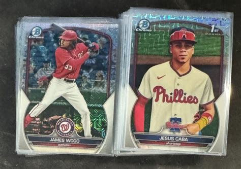 Bowman Chrome Mega Box Mojo Refractors Bcp You Pick