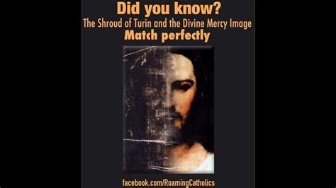 Shroud Of Turin Is An Exact Match To The Divine Mercy Image YouTube