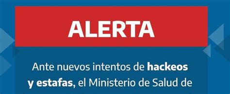 El Ministerio De Salud Aclaró Que No Solicita Datos Personales Para