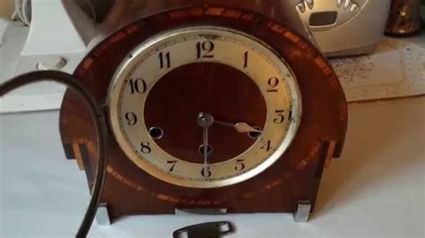 Haller Westminster Chiming Art Deco Clock Youtube