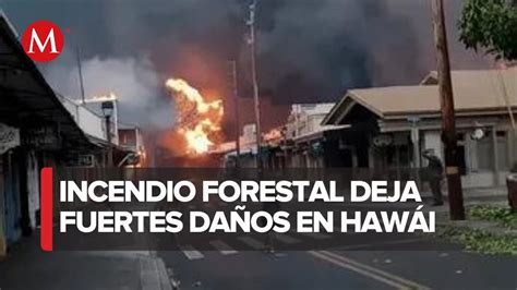 Incendio Forestal Arrasa Con Haw I Ha Dejado Muertos Y Miles De