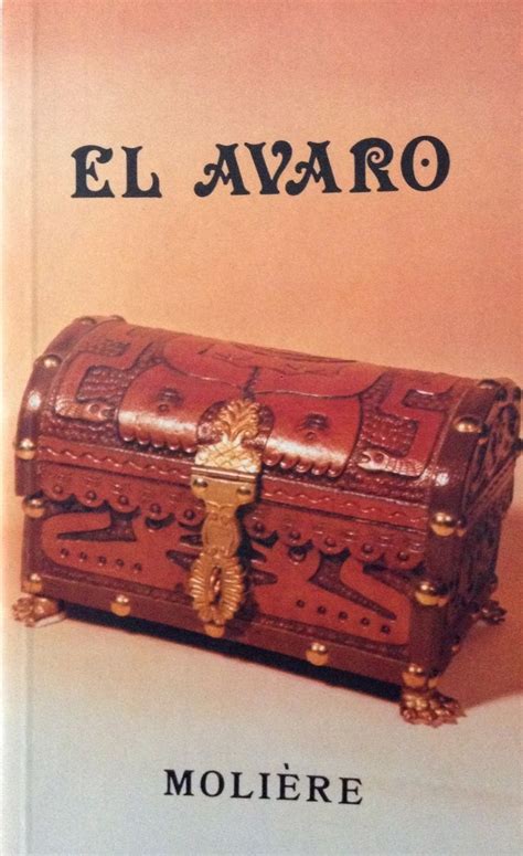 A Book With An Image Of A Chest On It S Cover And The Title El Avaro