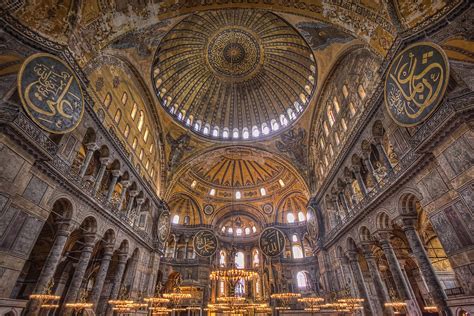 Istambul: Hagia Sophia | The magnificent interior of the Hag… | Flickr