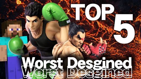 Top Worst Designed Characters In Smash Ultimate Youtube