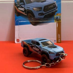 Hot Wheels Toyota Tacoma Trd Bilstein Bfgoodrich Keychain Etsy
