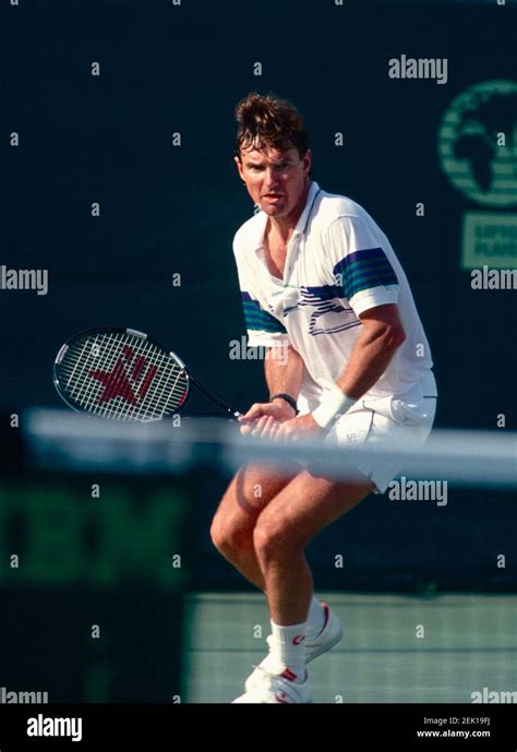 American Tennis Player Jimmy Connors 1990s Stock Photo Alamy