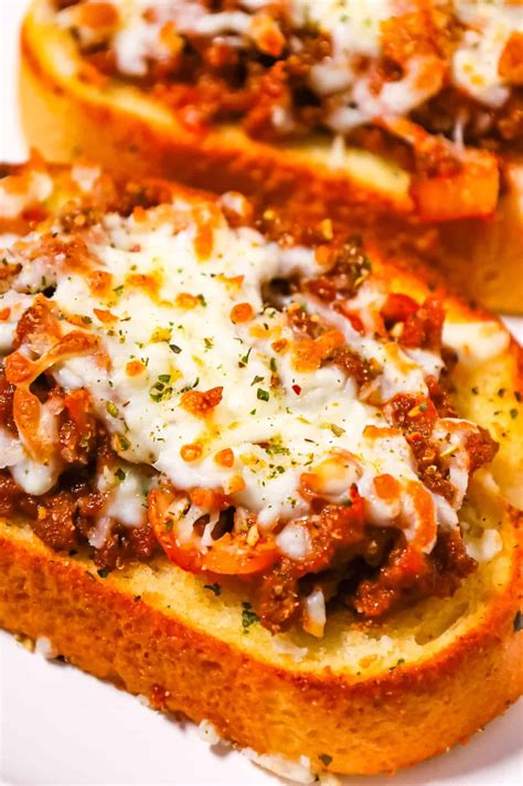 Texas Toast Sloppy Joes Are An Easy Ground Beef Dinner Recipe Made With