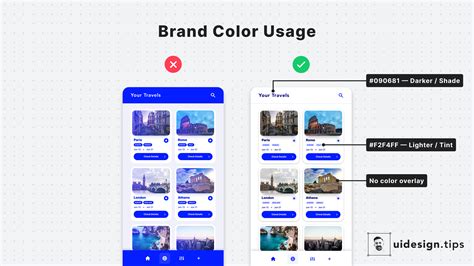 Consistent Border Radius UI Design Tip