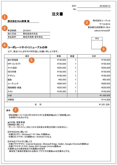 5分で書けるようになる注文書・発注書の書き方マニュアル【サンプル無料配布】【2025年最新版】 Web幹事