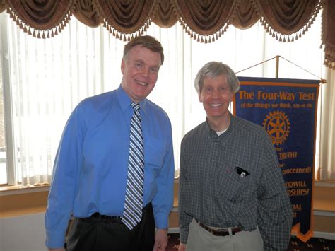 Springfield Township Rotary Club Welcomed Guest Speaker Dave Brown A