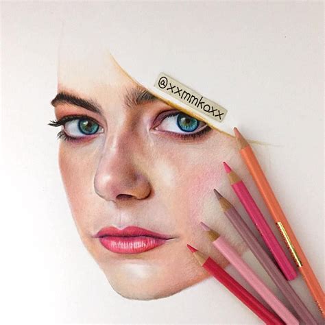 Colored Pencil Portraits