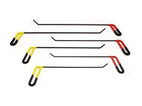 6pc Straight Sharp Brace Tool Set Pdr Brace Tool Set Dentcraft Tools