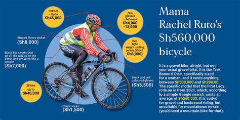 Nation Africa On Twitter Liked First Lady Rachel Ruto S Bicycle It