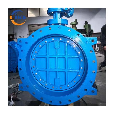 Dn Pn Ductile Iron Triple Eccentric Flange Type Butterfly Valve By