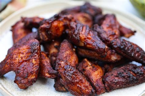 Big Red Guava Glazed Smoked Chicken Wings Food Fidelity