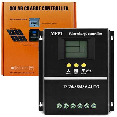 Solarny Kontroler Regulator Adowania Akumulator W V V V V A