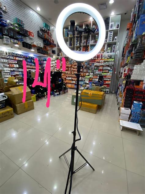 Kit Ring Light 14 Polegadas Tripe 2metros WZH Eletronico